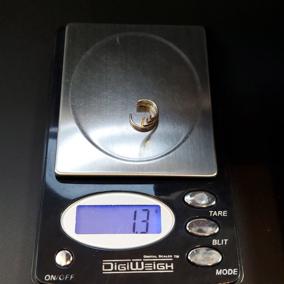 Size 0.25 925 Sterling Silver Beautiful Baby Ring - Picture 6 of 6